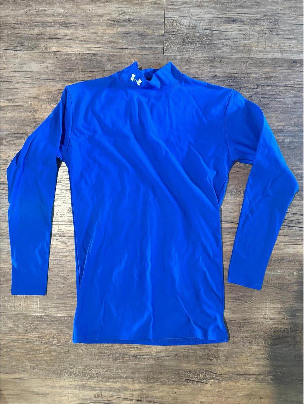 Under Armour Baselayer Long Sleeve Heatgear Shirt Sz Lg